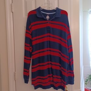 TRY 100% cotton men's  big and tall type Polo shirt